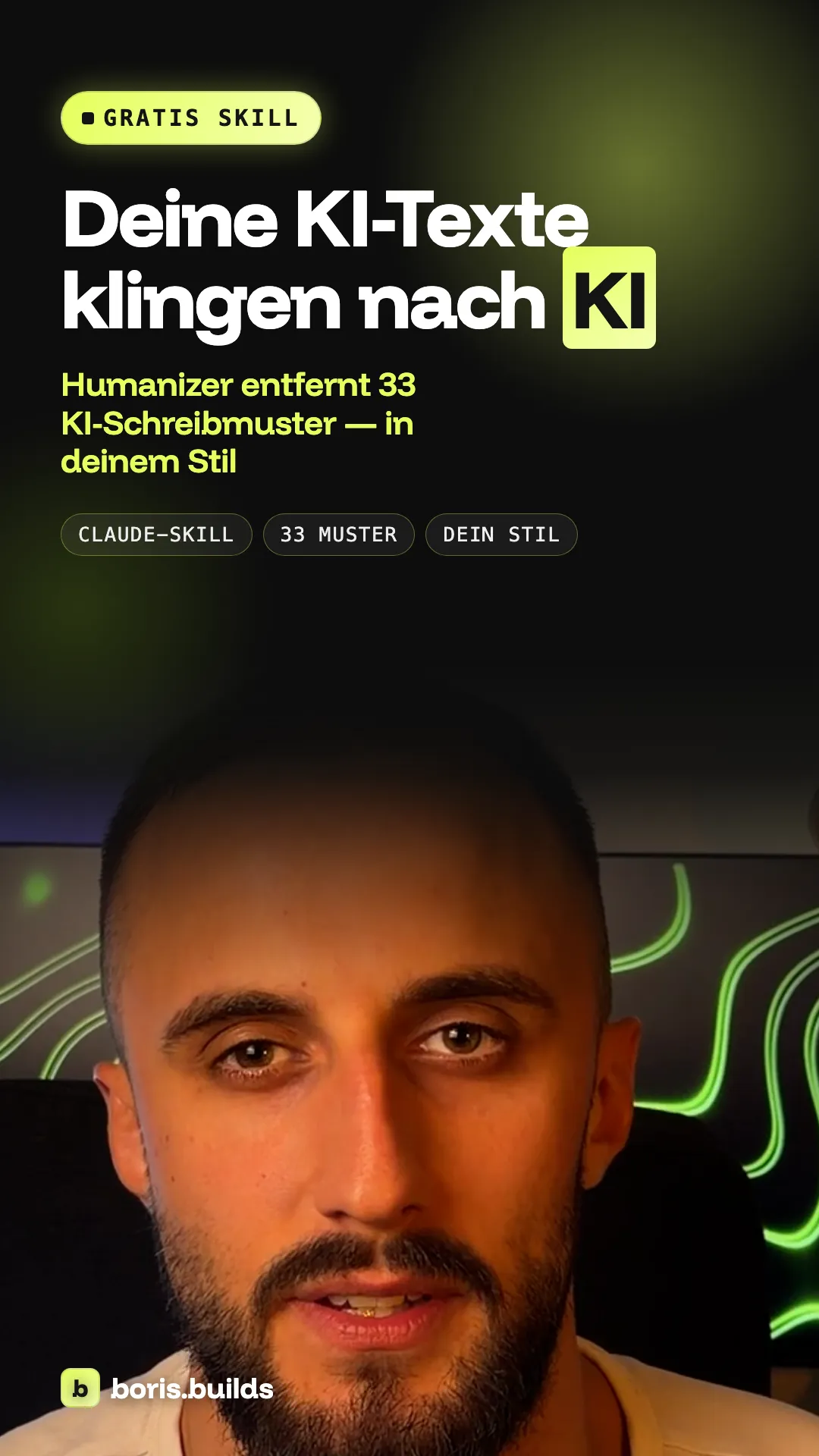 Reel: Deine KI-Texte klingen nach KI